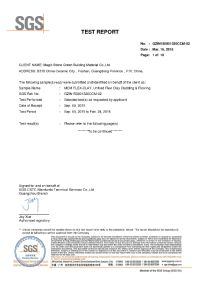 SGS Test Report